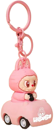 Labubu Keychains For Women Bag Pendant Car Key Chains Jewelry Gift