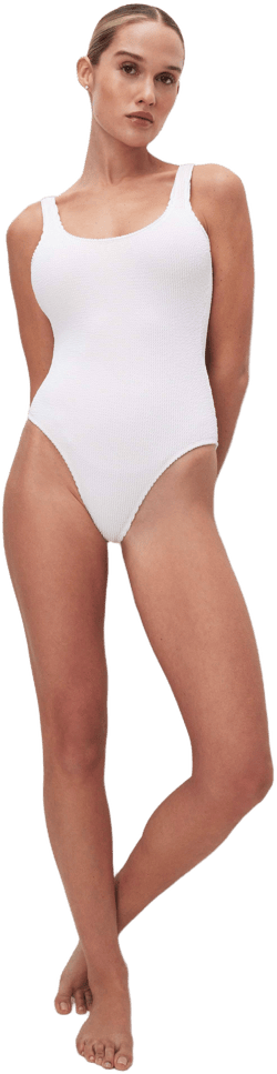 Good American Women's Always Fits Modern Tank Swimsuit