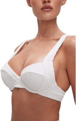 Women's Good American Always Fit Demi Bikini Top