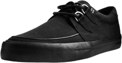 T.U.K. Shoes A9486 Black Basic Twill D-Ring Sneaker Black