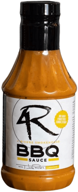 Mustard BBQ Sauce – Carolina BBQ Sauce – 4 Rivers Smokehouse Mustard Barbecue Sauce – Signature BBQ Mustard Sauce – 16 fl. oz.