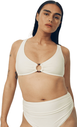 H&M Ladies High Waist Cheeky Bikini Bottoms