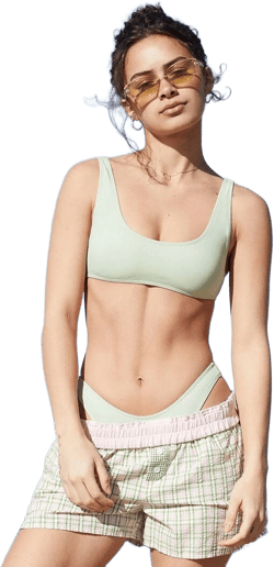 Pacsun Women's Taylor Tank Bikini Top
