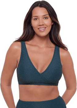 S3 Swim Women's Supportive Wrap Bikini Top