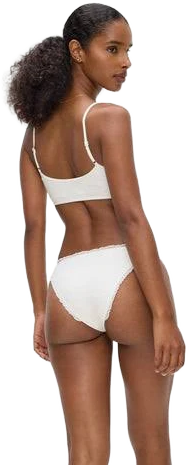 Frankies Bikinis Beck High Waisted Bikini Bottom