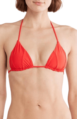 VYB Women's Tunnel Triangle Bikini Top