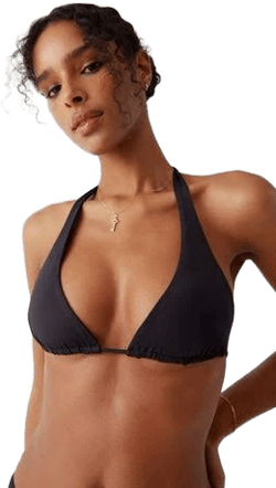 Frankies Bikinis Diana Sliding Halter Bikini Top