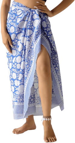 Women's Cotton Sarong Coverup