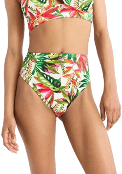 Sofia by Sofia Vergara Women's High Waisted Bikini Bottoms