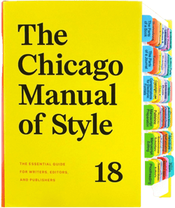 Index Tabs for The Chicago Manual of Style 18th/17th Edition, 56 Tear-Resistant Clear PVC Color Coded Laminated Tabs with Guidelines, 54 Important Sections Index Tabs (Book not Included)