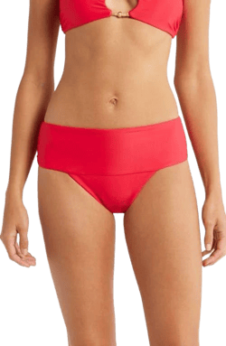 ViX Women's Jessica High-Rise Full-Coverage Bikini Bottoms