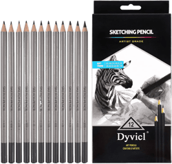 Dyvicl Professional Drawing Sketching Pencil Set