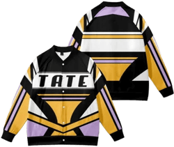 IDHSJSAWS Tate McRae 2 Hands Varsity Baseball Jacket Miss Possessive Tour Jersey Cosplay Unisex Sweatshirts Adult