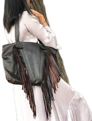 Shakira Shoulder Fringe Bag