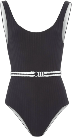 Solid & Striped Reversible One Piece Swimsuit