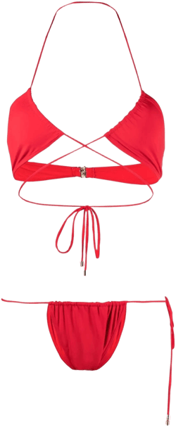 Manokhi Women's Wrap-Around Halterneck Bikini