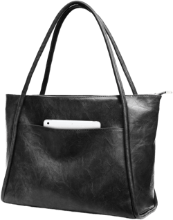 16L Vegan Leather Tote Bag