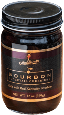 Forest Floor Foods Premium Bourbon Cocktail Cherries, Deep & Dark, Rich Kentucky Bourbon Syrup, Sweet & Delicious, 12 oz Jar Bourbon (Smoky Sweet Reserve) 12 Fl Oz (Pack of 1)