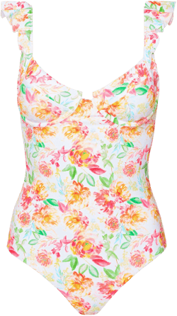 Carmel Ruffle Garden Swimsuit
