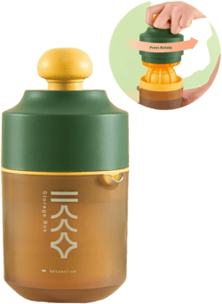 Mini Portable Manual Juicer Citrus Juicer Manual Lemon Squeezer Lime Orange Juicer Homemade DIY Fruit Orange Separating Juicer Fruit Separator Not Splash Semi-Transparent Non-electric Lemon Squeezer