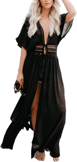 Wander Agio Womens Bikini Cover Ups Beach Coverup Swimsuits Sunscreen Long Top