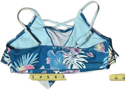 Justice Girls' Bikini Ruffle Swim Suit
