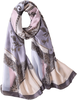 Women's Silk Long Scarf