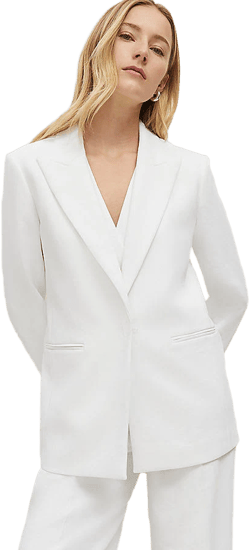Ann Taylor Women's Crinkle Belted Blazer