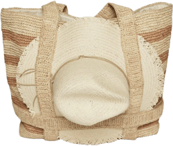 Hat Attack Women's The Original Straw Traveler Bag