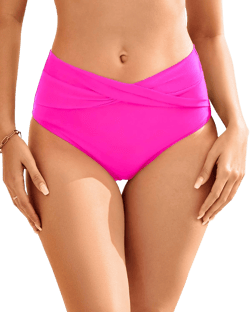 Talisea Women's High Waist V Cut Bikini Bottom