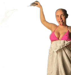 Billie Eilish Pink Bikini Photograph