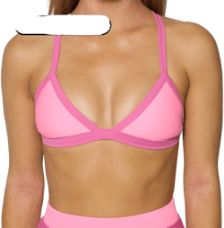 SERENA Poppy Triangle Bikini Top