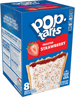 Frosted Strawberry Pop Tarts Toaster Pastries