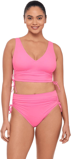 S3 Women's Cinched Adjustable Bikini Top