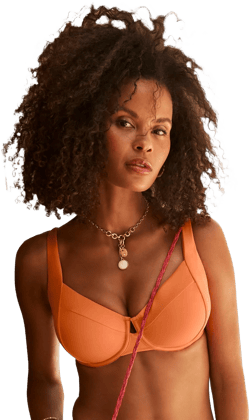 Swimsuits For All Women's Essential Sweetheart Underwire Bikini Top