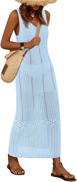 Women's Crochet Swimsuit Coverup