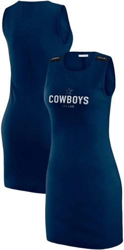 WEAR by Erin Andrews x Gracie Hunt Dallas Cowboys Ribbed Tank Dress