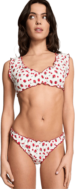 PINK by Frankies Bikinis Hudson Bikini Top