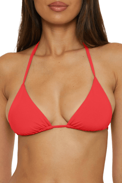 BECCA Women's Color Code Triangle Bikini Top