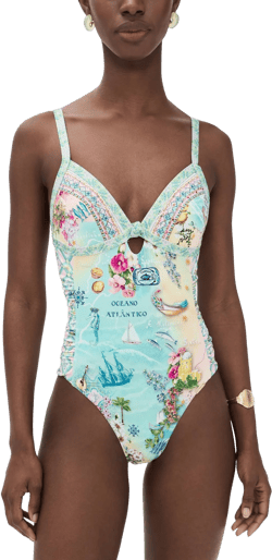 Camilla Just Coasting Paneled One-Piece Swimsuit Women's