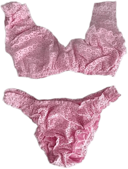 Frankies Bikinis Hudson Eyelet Bikini Top & Hudson Bikini