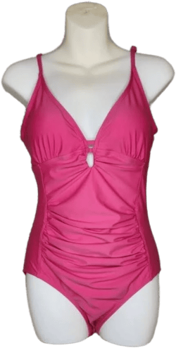 Nicole by Nicole Miller New York Gathered Swimsuit