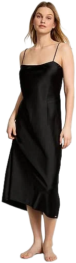 Victoria's Secret Women's Luxe Satin Long Slip Dress