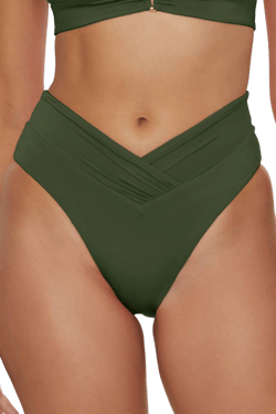 Becca Women's High Waist Bikini Bottoms