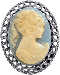 Vintage Cameo Pin