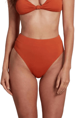 Olivia High Waist High Cut Bikini Bottom
