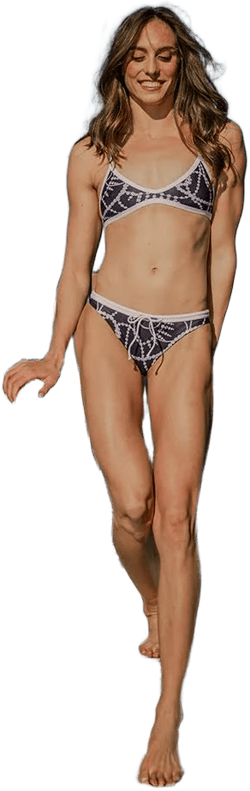 Sporti x Emma Weyant Saint- Tropez Pearl Alana Reversible Bikini Top