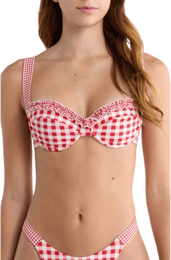 Pacsun Women's Elise Ruffle Bikini Top