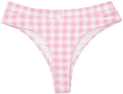 Frankies Bikinis Claire High Waist Bikini Bottom