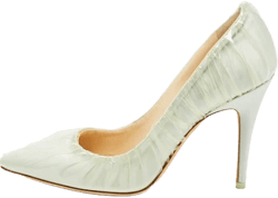 Jimmy Choo Women's Pleated PVC Anne Pumps